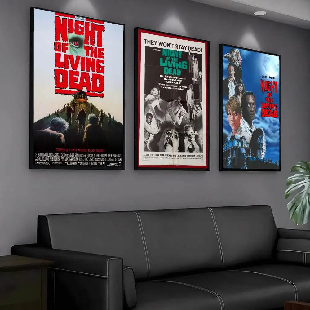 classic movie N-Night of the Living Dead-D Painting Calligraphy Artwork for Home Bedroom Office Wall Decoration Gift