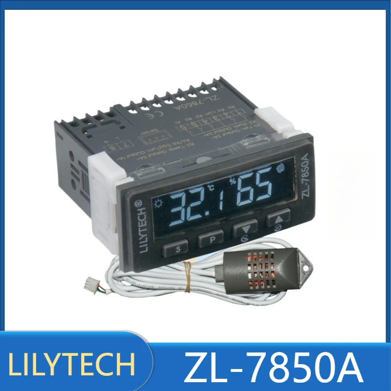 ZL-7850A Ver 2.0 Intelligent Display Temperature and Humidity Controller for Incubator Cheese Sausage Deposit Wet Sauna