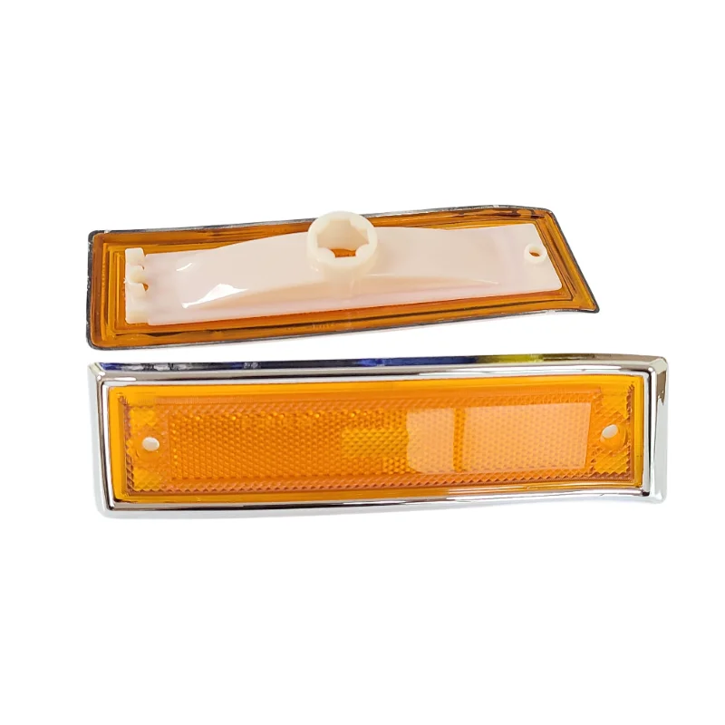 High Quality Amber Lens With Chrome Trim Front Side Marker Light For Chevrolet GMC CK Pick Up Blazer Jimmy 1981-1991 Brand New