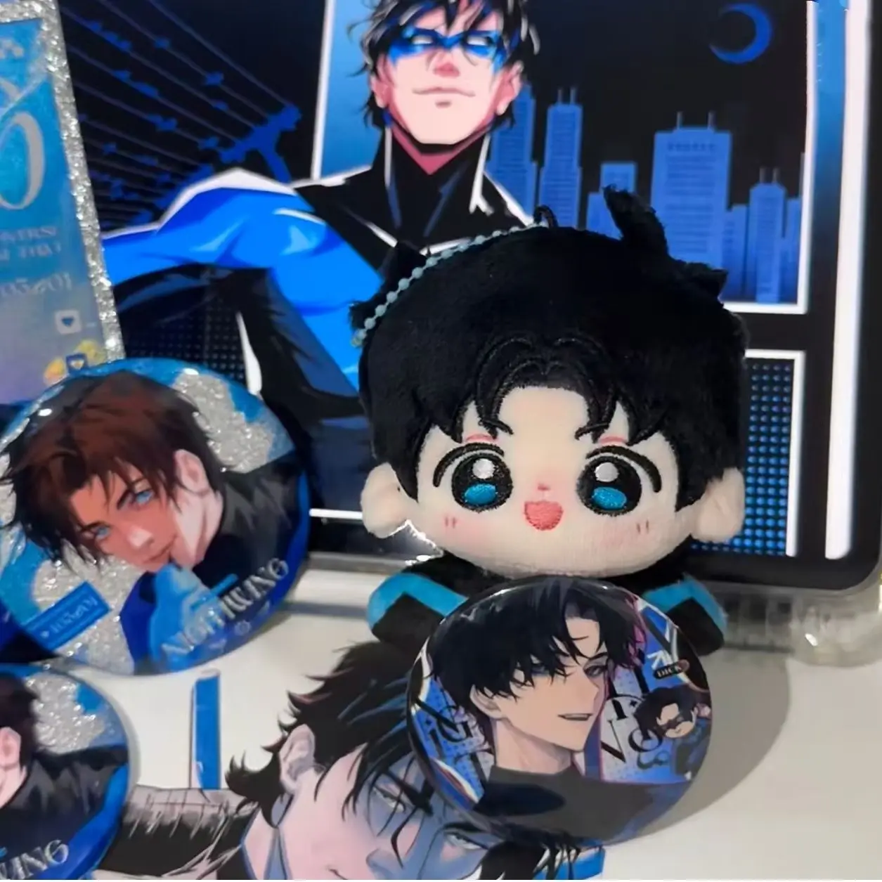 

10 см Аниме-фигурка, очаровательная мини-плюшевая кукла, брелок-подвеска с принтом, мягкая игрушка, фигурка, рождественский подарок, хит продаж