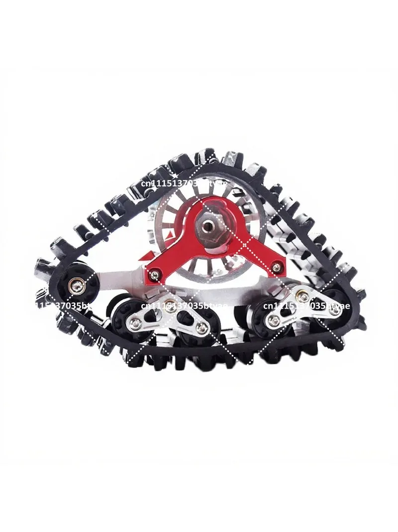 1/10 Scale Crawler Car Track Wheel Assembly All Terrain Snow Wheels Upgrade Parts for RC Truck