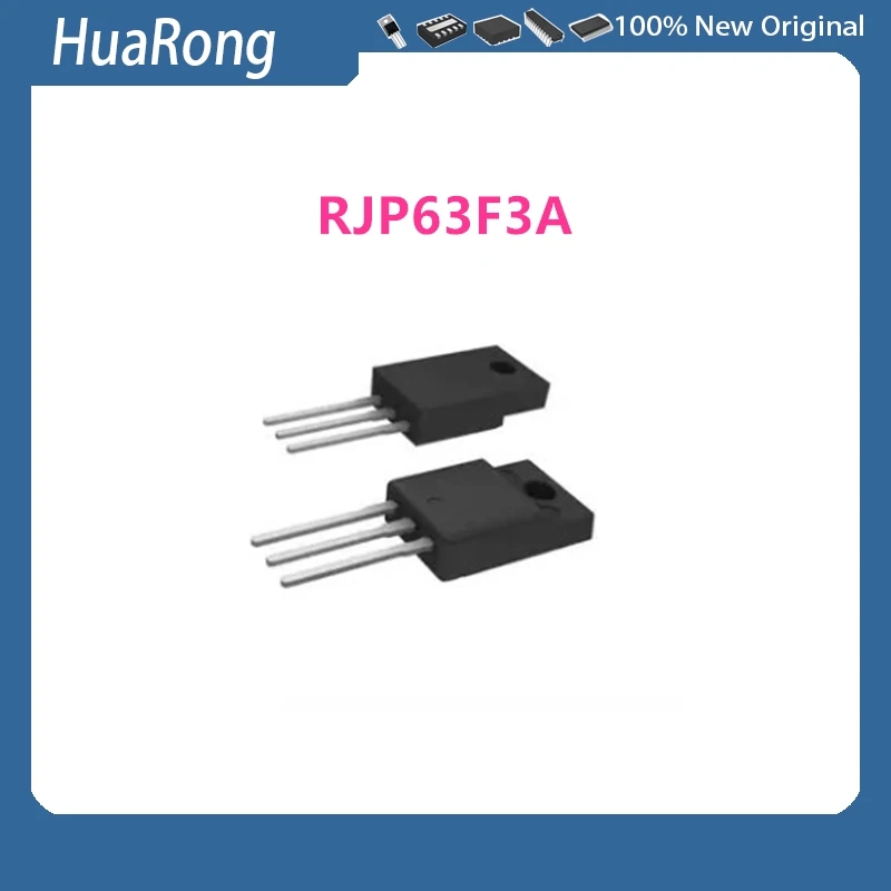 10Pcs/Lot RJP63F3 RJP63F3A TO-220F