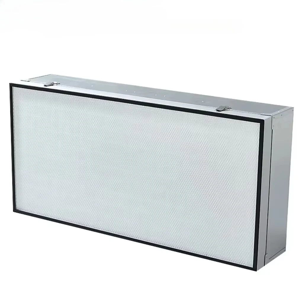 New high-quality customizable mini-pleated HEPA H13 filter with 99.99% efficiency, 0.3 micron fiberglass air filter element,