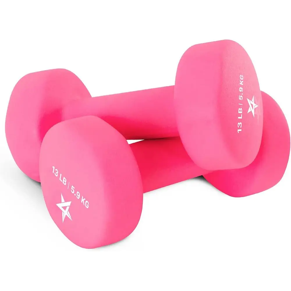 

Hexagonal Anti-Slip Dumbbells with Multiple Weights and 15 Color Choices