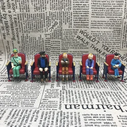 Cartoon The Adventures of Tintins Action Figures Tintins Milou Dupont PVC Model Toys Cute Doll Desktop Ornaments Collection Gift