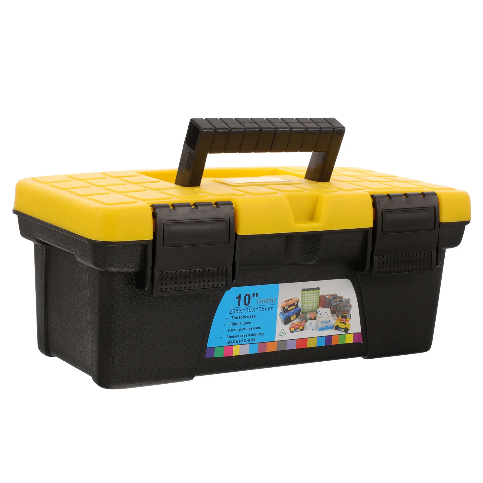 10 Inch Tool Case Organizer Hard Carrying Case Multi-Layer Storage for Electrician Mechanics Tools Maintenance Kit Container