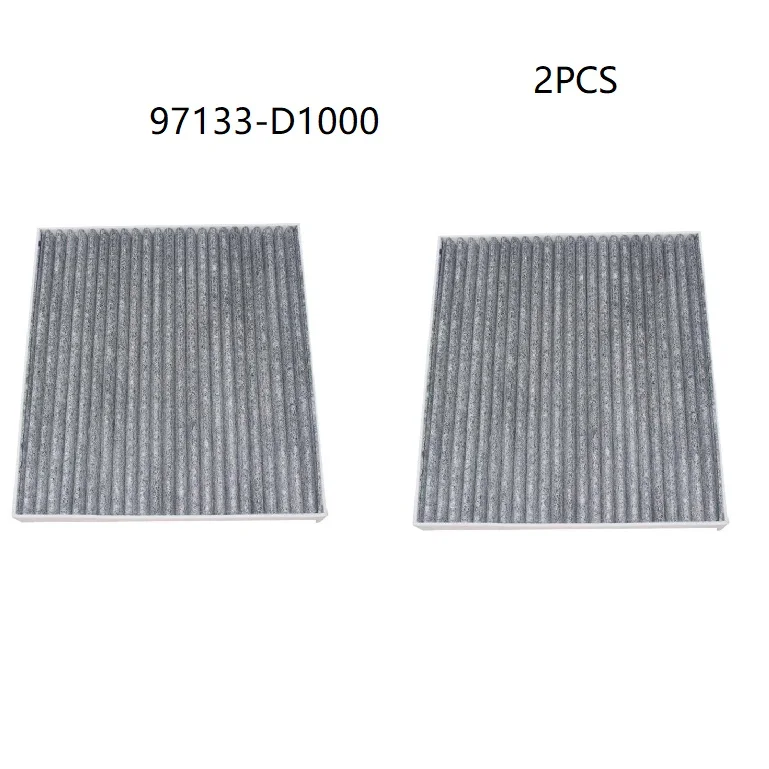 

2 шт. Воздушный фильтр SCabin для KIA K2 Saloon 1.4/Rio 4 1.0T 1.4 Модель 2014 2015 2016-2018 2019 Аксессуары для сердечника автомобильного фильтра 97133-D1000