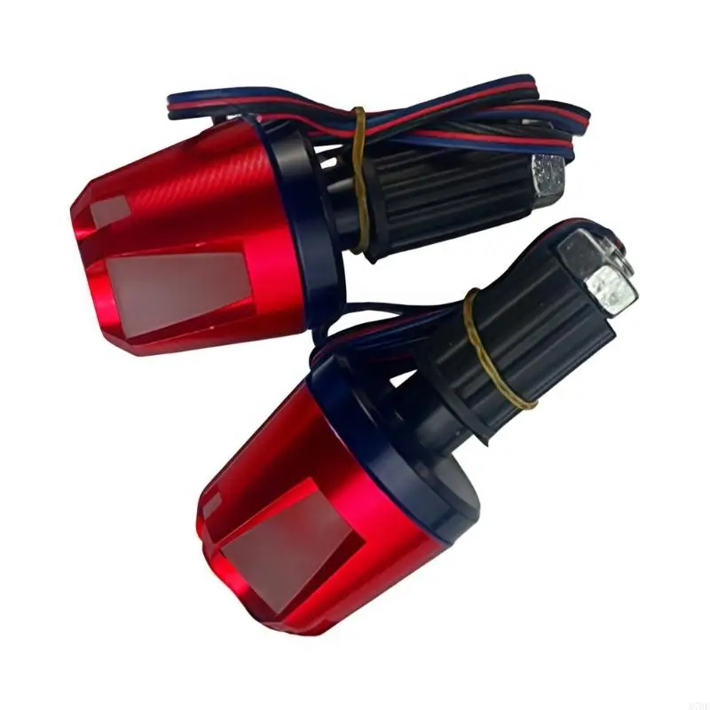 M76E Universal-Motorrad-Lenker-Endkappe mit LED-Licht, Aluminiumlegierung für Offroad-Fahrten und individuelle Anpassung – Detail 8