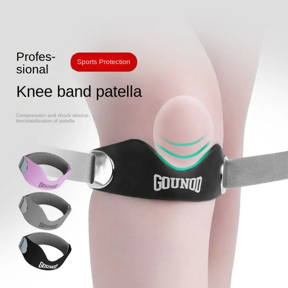 Cushion Pressure Knee Pads Patella Strap Breathable Adjustable Sport Knee Wrap Soft Pressurize Knee Patella Support Runner