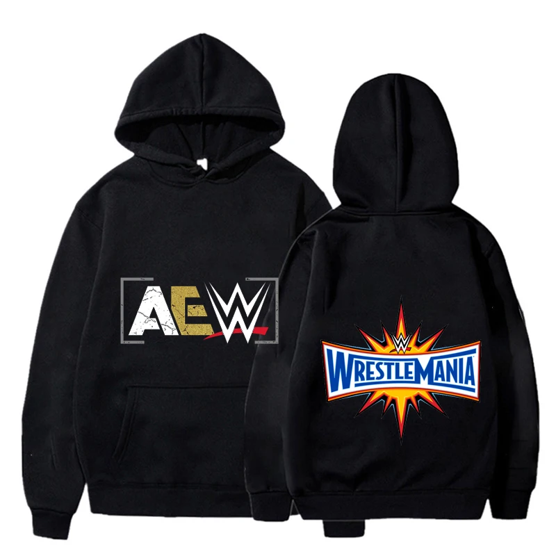 

2024 New Classic New Professional Wrestling Graphic Street Fashion Casual Loose Luxury Brand High Quality Hoodie Best-selling