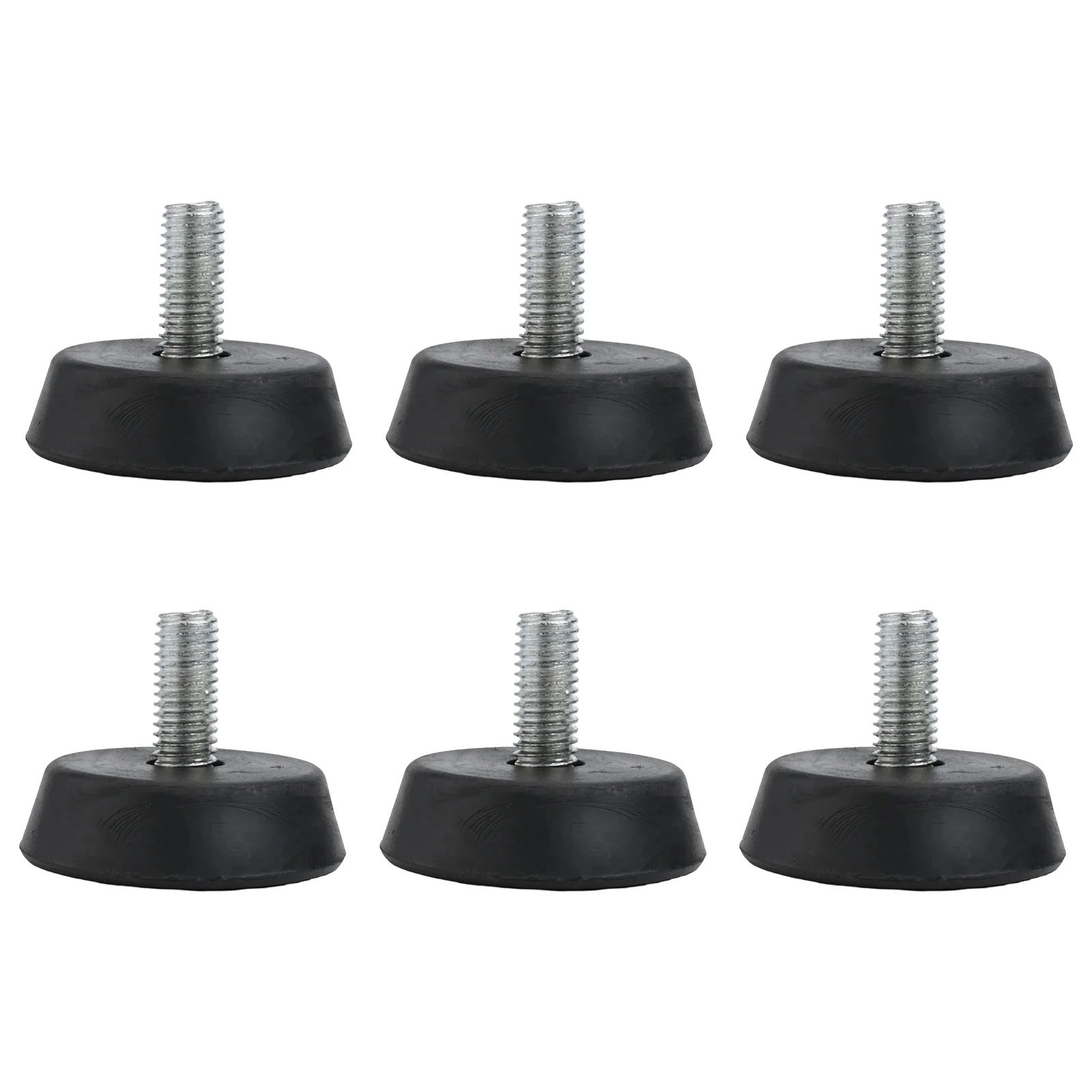 Sturdy Exercise Bike Foot Pads 6pcs Designed for Shock Absorption and Sound Isolation to Enhance Your Workout Environment