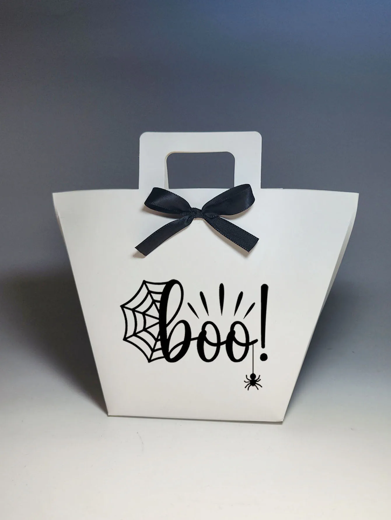 50/20/10opcs Halloween Candy Box spider Cookie Creative Favor GiftCake Packaging Box Happy Halloween Party Decoration ﻿