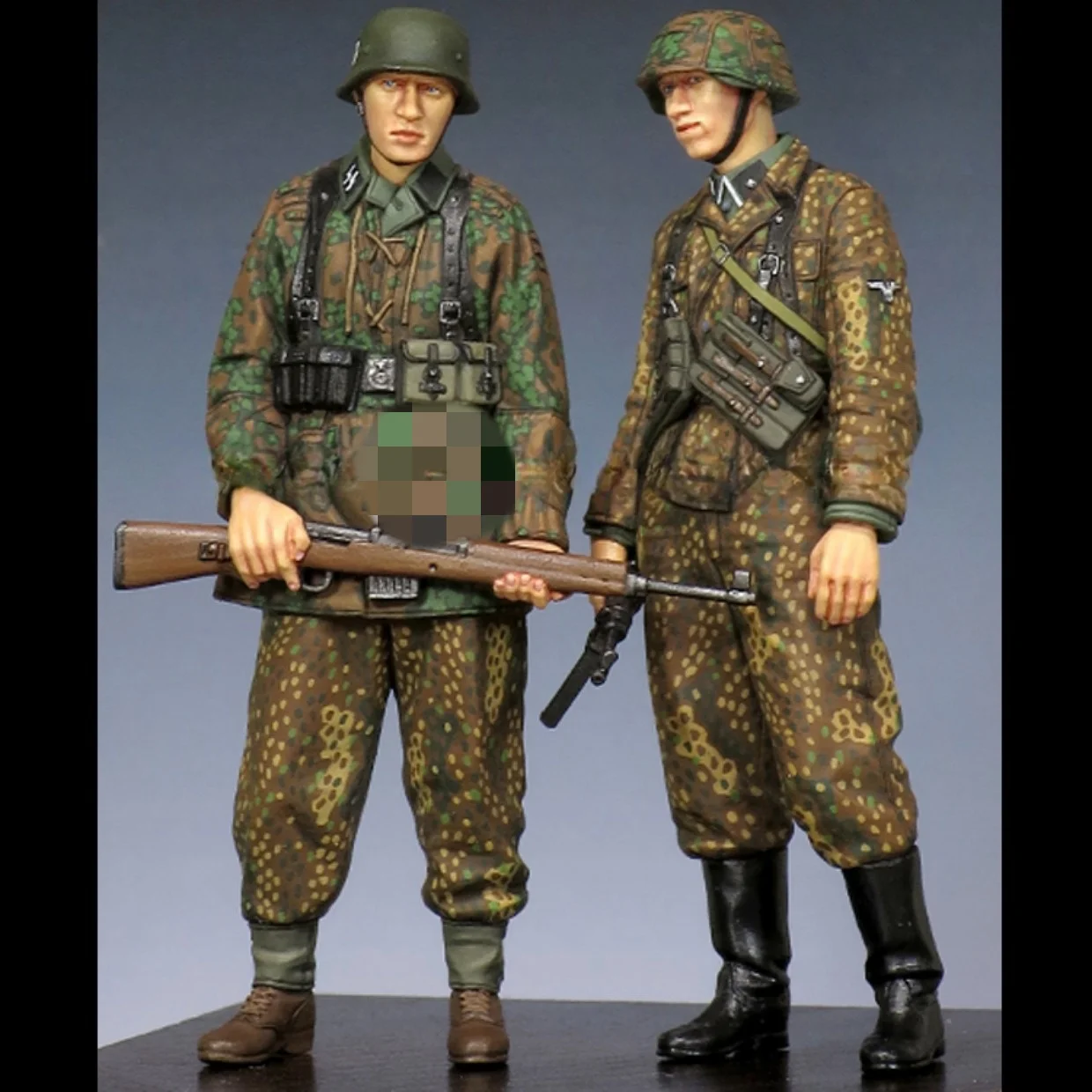 1/35 Resin Figure Unpainted Model Kit, military theme, (2 persons) Unassembled and unpainted GK,