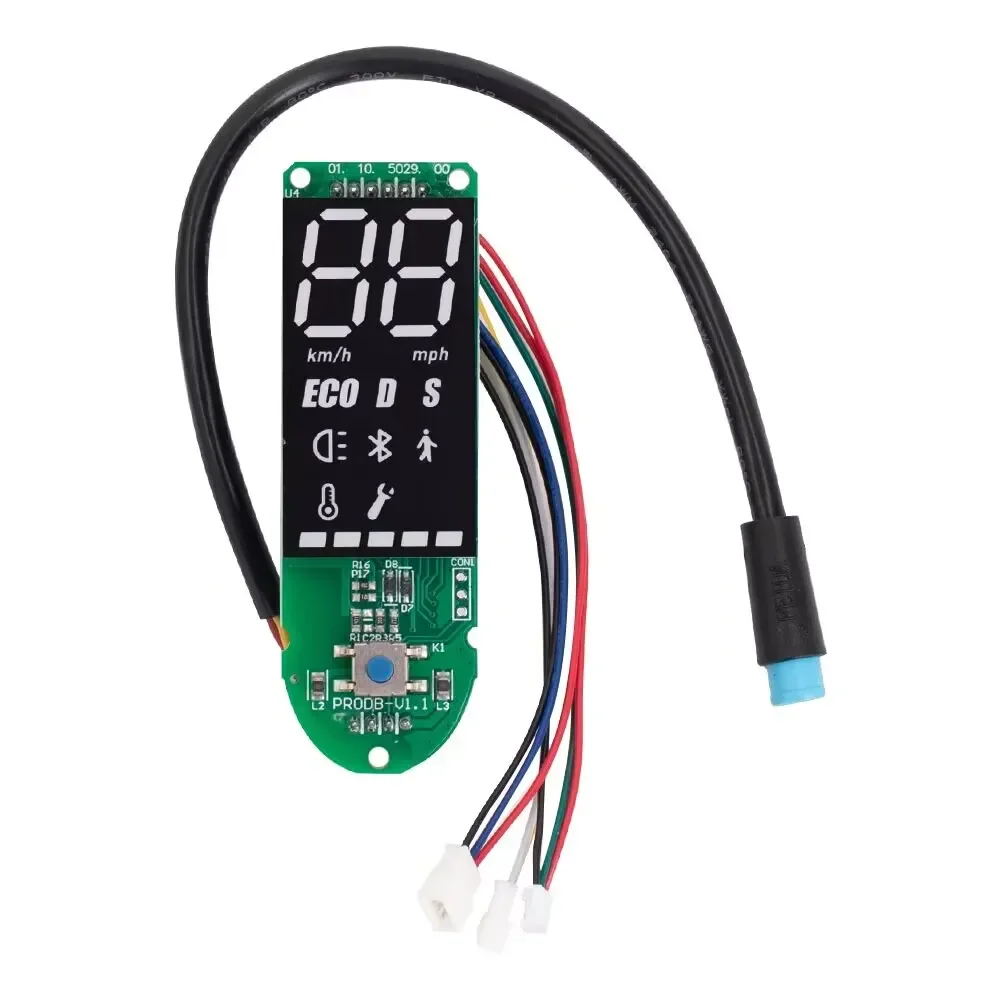 Dashboard Circuit Board for Segway Ninebot MAX G30 Kickscooter Electric Scooter Dash Board Display with Screen Cover Accessories