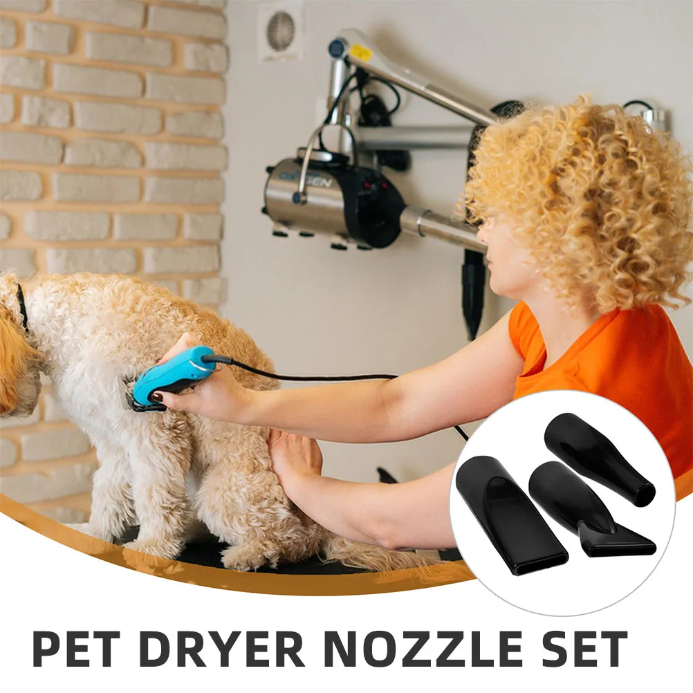 4 قطعة مجفف الشعر الناشر فوهة للحيوانات الأليفة الاستمالة Abs مشط نمط العالمي مجفف للنفخ المرفقات اكسسوارات أداة التصميم