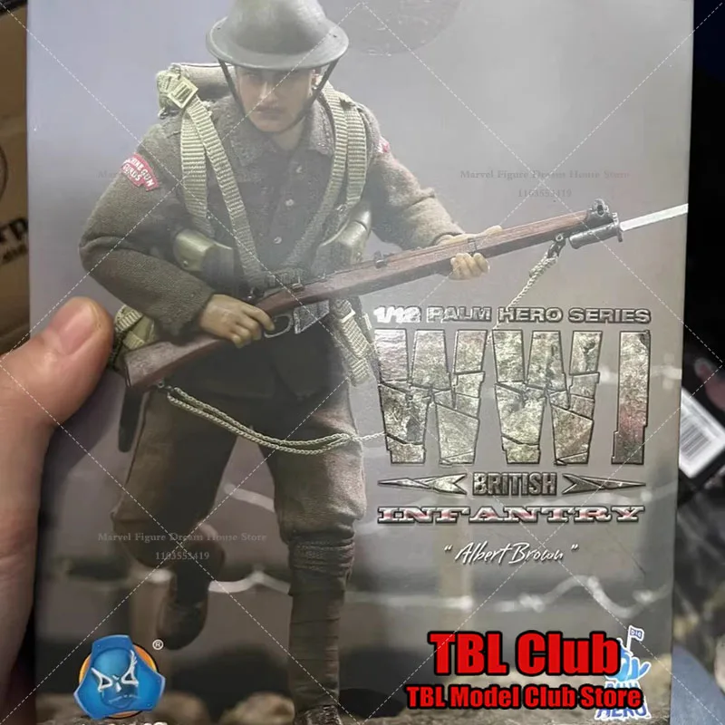 

Коллекционная фигурка британского солдата в масштабе 1/12, Альберт Браун, 6-дюймовый полный набор, модель игрушки для фанатов DID XB80028, Лидер продаж
