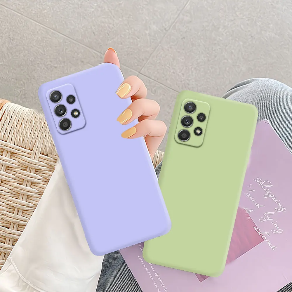 Flüssigsilikonhülle für Samsung Galaxy A52 A52S A72 A33 A53 A73 A12 A22 A32 A13 A23 A14 A15 A24 4G A34 A54 A25 5G Cover – Detail 19