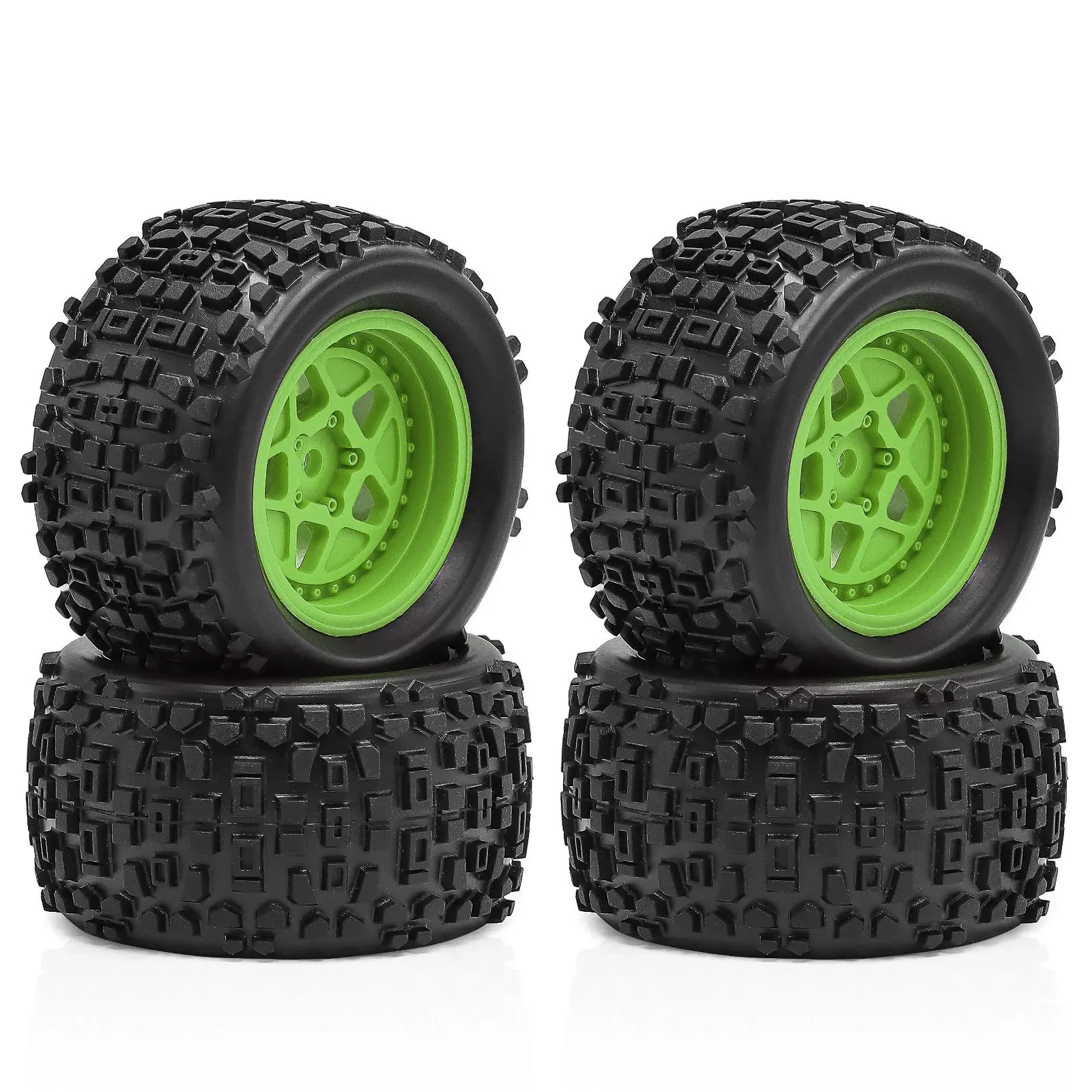 1 Zestaw Opon 72,5 mm 1/8 1/10 do Samochodów Short Course, Pasuje do 1/18 ARRMA TYPHON GRANITE GROM