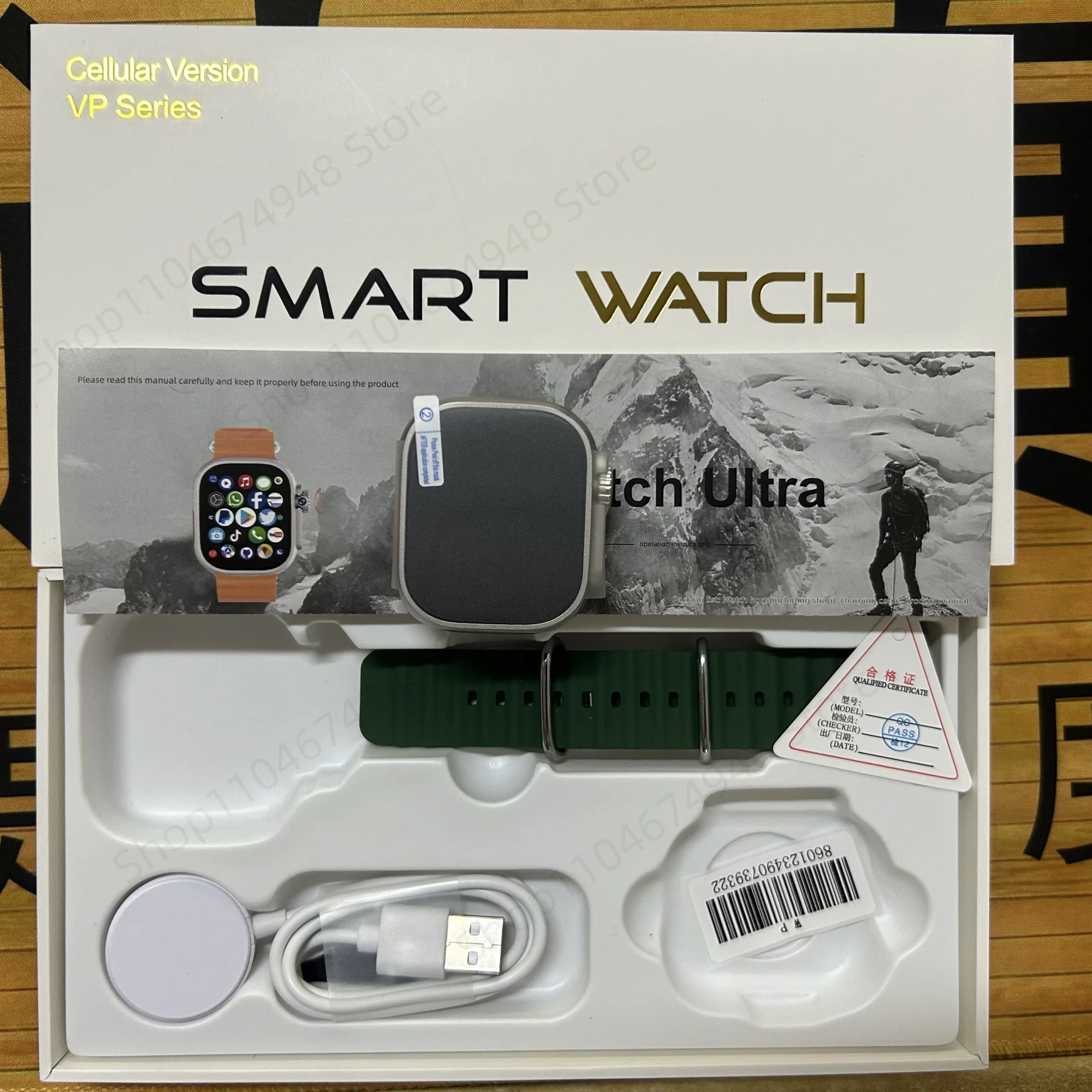 

DW100 Pro Smartwatch Fingerprint Unlock control Smart Watch 256GB Storage ROM Free Download App WIFI GPS WIFI 2.29inch Amoled