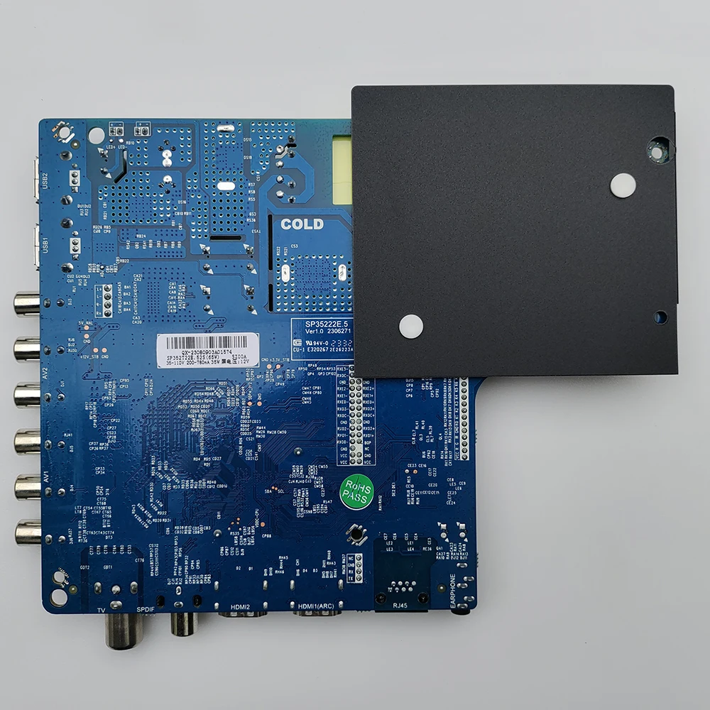 SP35222E.5 SP352L22E.55S SP352T22B Universal 3-in-1 4-core WiFi TV motherboard 35--110V 200--780ma 35w Running storage 1+8G