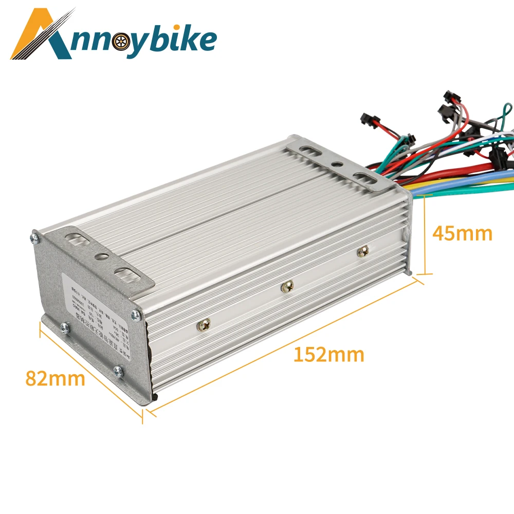 Dual Drive Controller With Colorful LCD Display Accelerator 48V60V72V50A for Electric Scooter Dual Motor 1500W 3000W 3500W