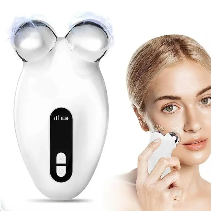 

【LOVE】Микротоковый роликовый массажер для лица EMS: лифтинг, подтяжка кожи, омоложение, устранение морщин на подбородке, против морщин