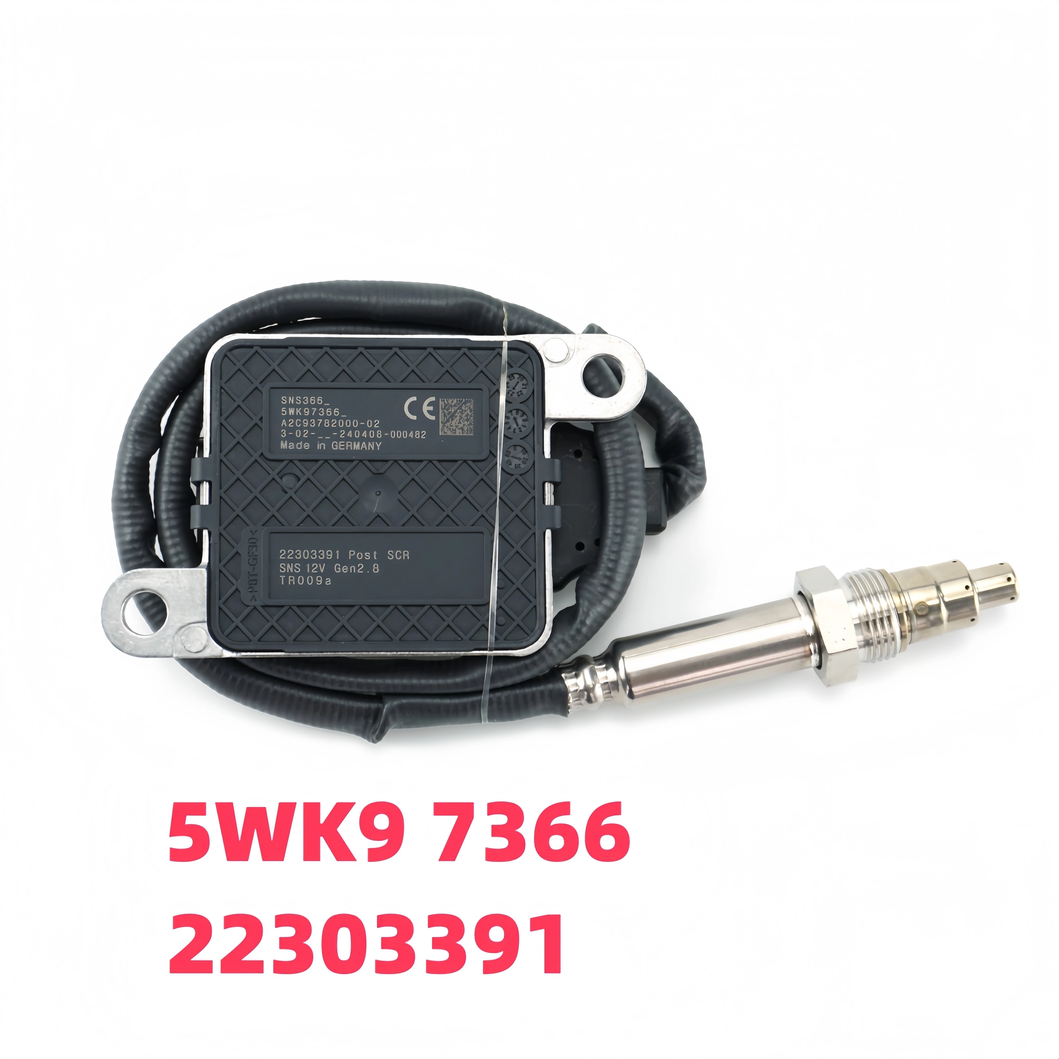 

5WK97366 22303391 12VOriginal New Nitrogen Oxygen Sensor Nox Sensor For Volvo Truck C70 VN VNL VNM VHD VT MACK MP7 MP8 D11 D13 D