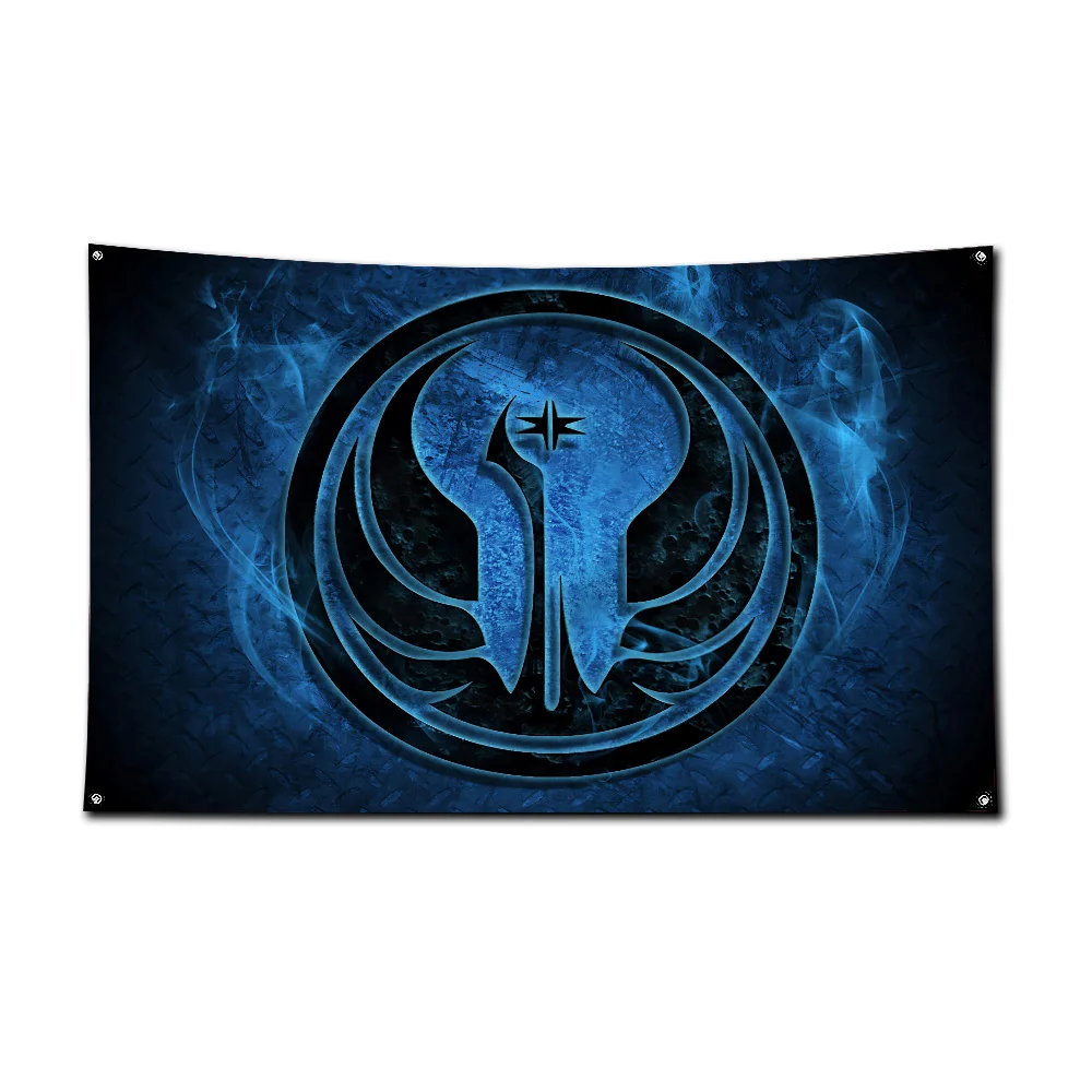 3x5 Ft Galactic Empire Rebel Alliance Flag Polyester Printing Banner for Garage Wall Art Out Door Decoration With Brass Grommets
