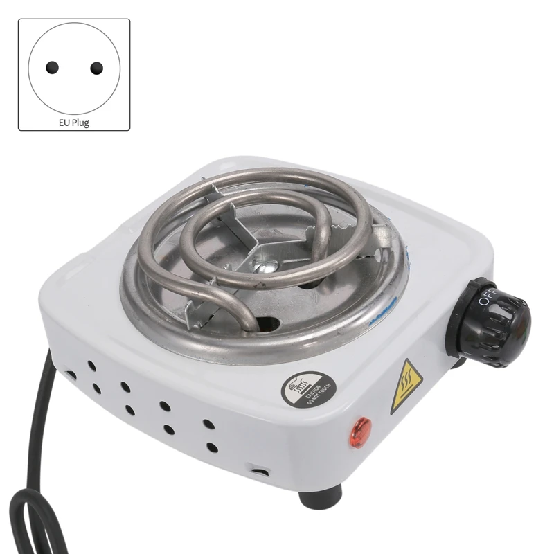 220V 500W Burner Electric Stove Hot Plate Home Kitchen Cooker Coffee Heater Hotplate EU Plug