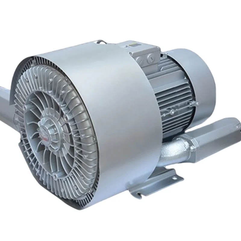 Two-stage High Pressure Blower Industrial- Blowing and Suction Dust Removal High Pressure vortex Fan