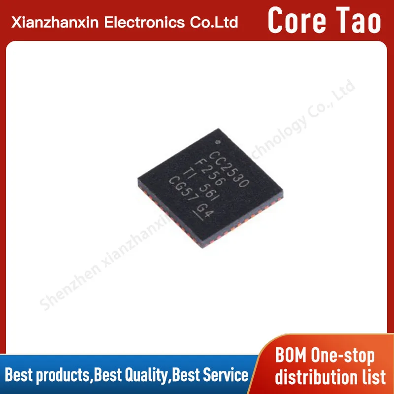 

5pcs/lot CC2530F256RHAR CC2530F256 CC2530 QFN-40 Wireless rf chip