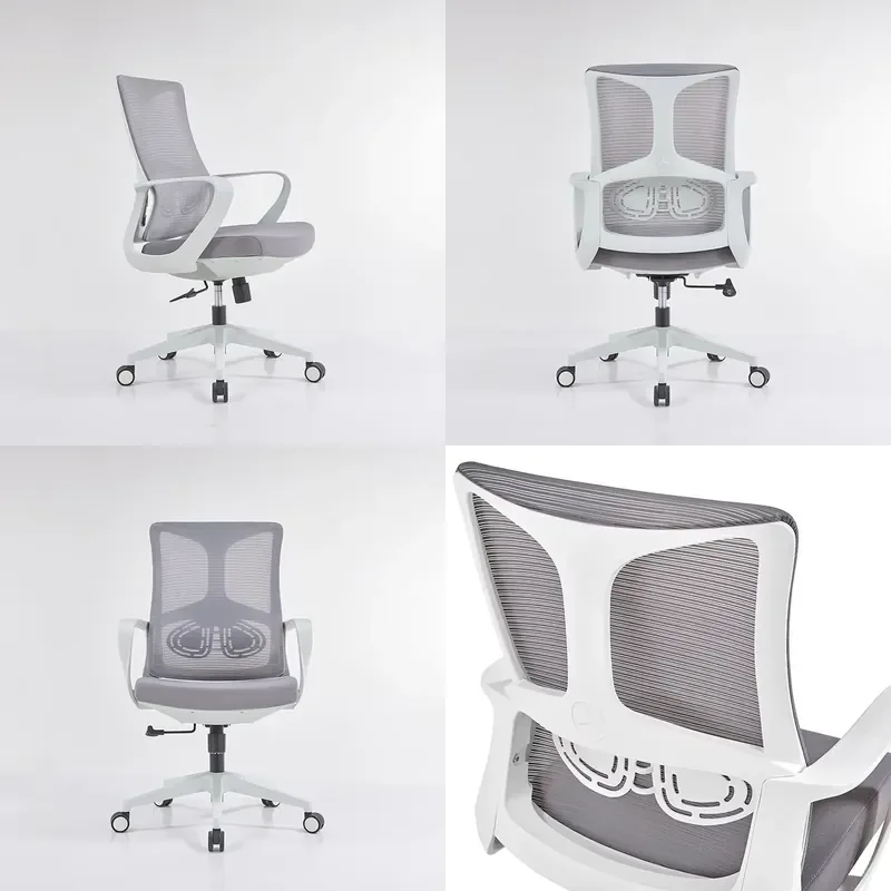 for Mesh Rotating Manager Staff Ergonomic Modern Cheap Elevator Movable Upholstery Meeting Office Chair