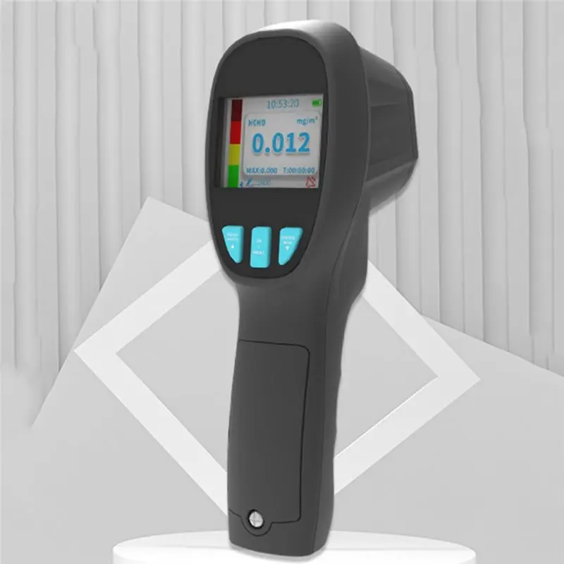 

【AA86】High-Precision Air Quality Gas Tester Rechargeable Portable HCHO TVOC Formaldehyde Detector Trending Alarm Functionality