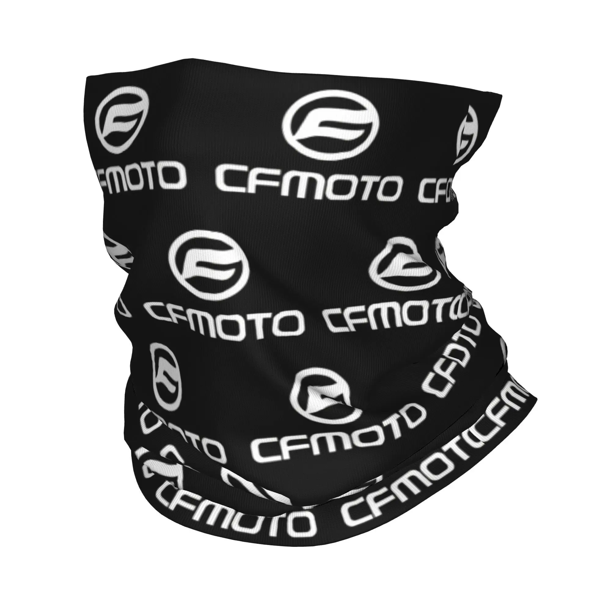 CFMoto Motorcycle Logo Bandana Neck Gaiter Printed  Wrap Scarf Multi-use Balaclava Hiking Unisex Adult Washable