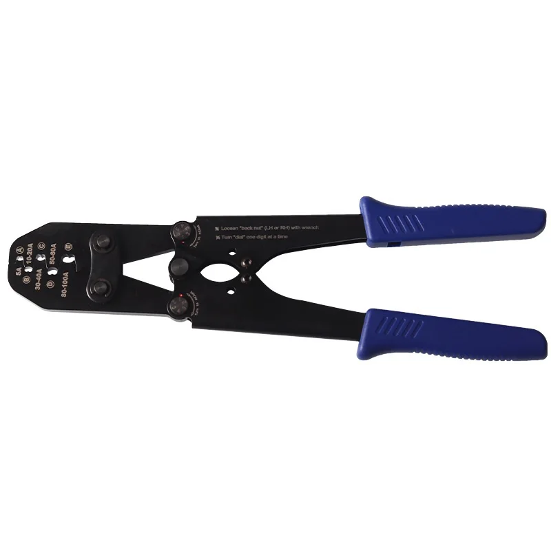 European style open copper nose crimping pliers