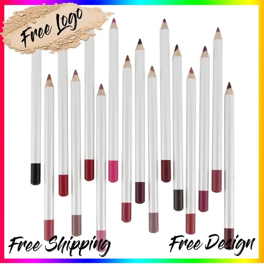 Private Label 25colors 3in1 Lip Liner Waterproof Matte Velvet Long Lasting Lip Liner Pencil Cosmetic Maquillaje Bulk Makeup