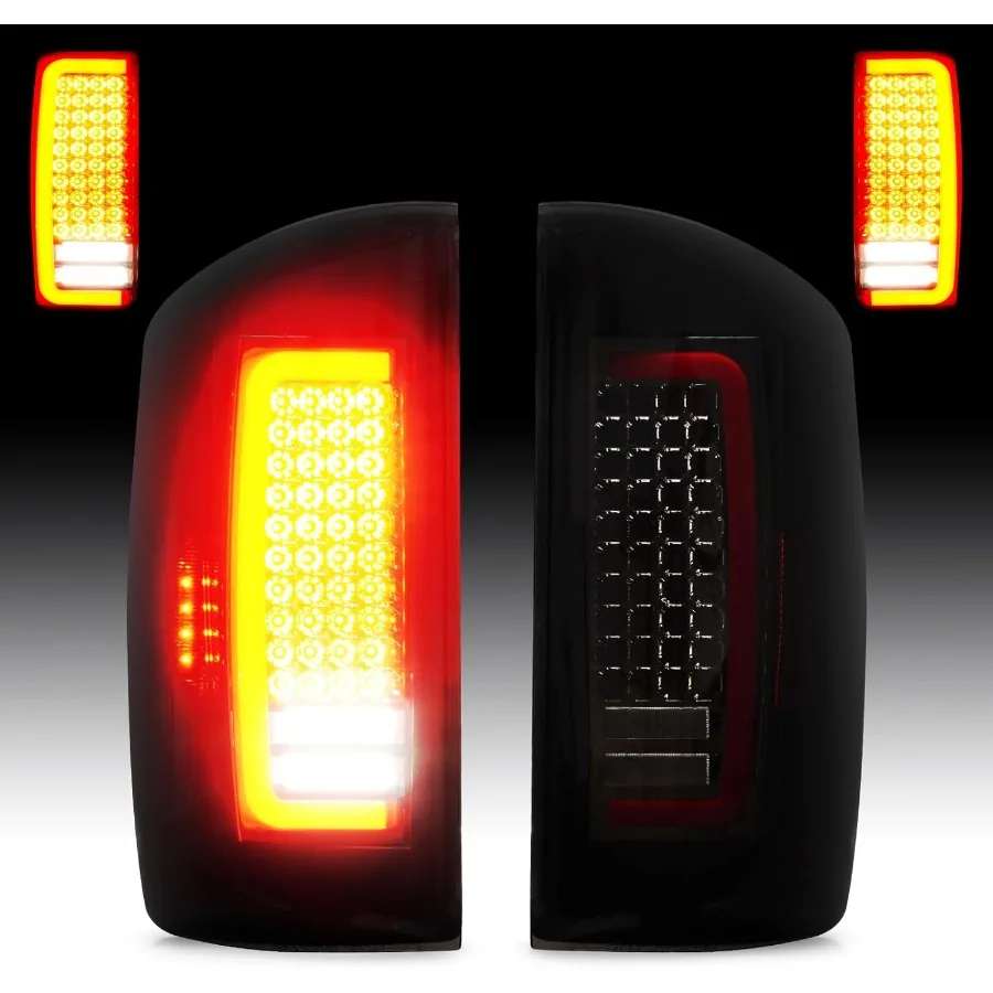 

Светодиодный задний фонарь в сборе, предназначенный для пикапов Dodge RAM 1500 с моделей 20072008 и 2500 3500 200799, заводской галогенный T