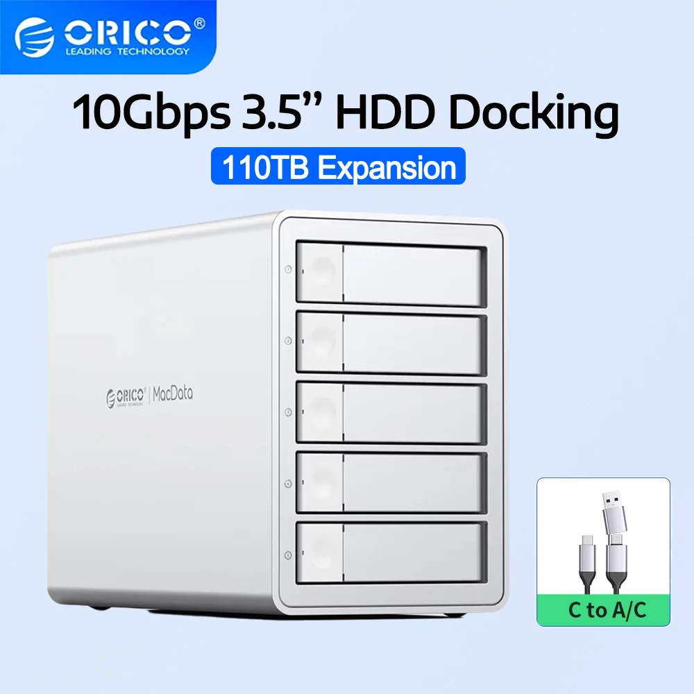 ORICO 10Gbps 5 Bay 2.5/3.5