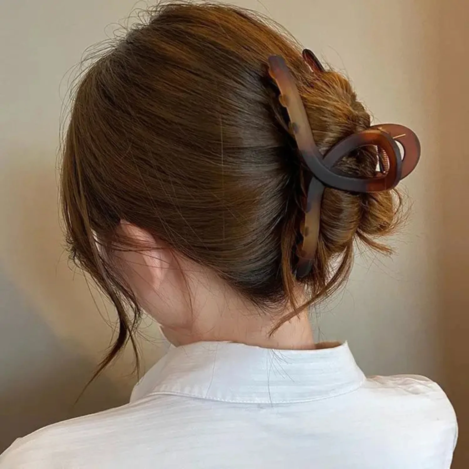 Acrylic Nonslip Large Hair Clips with Strong Hold - Perfect for Thick Hair