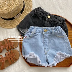 Baby Girls Denim Shorts Summer Jeans Pants Kids Children Casual Clothes 유아 여름
