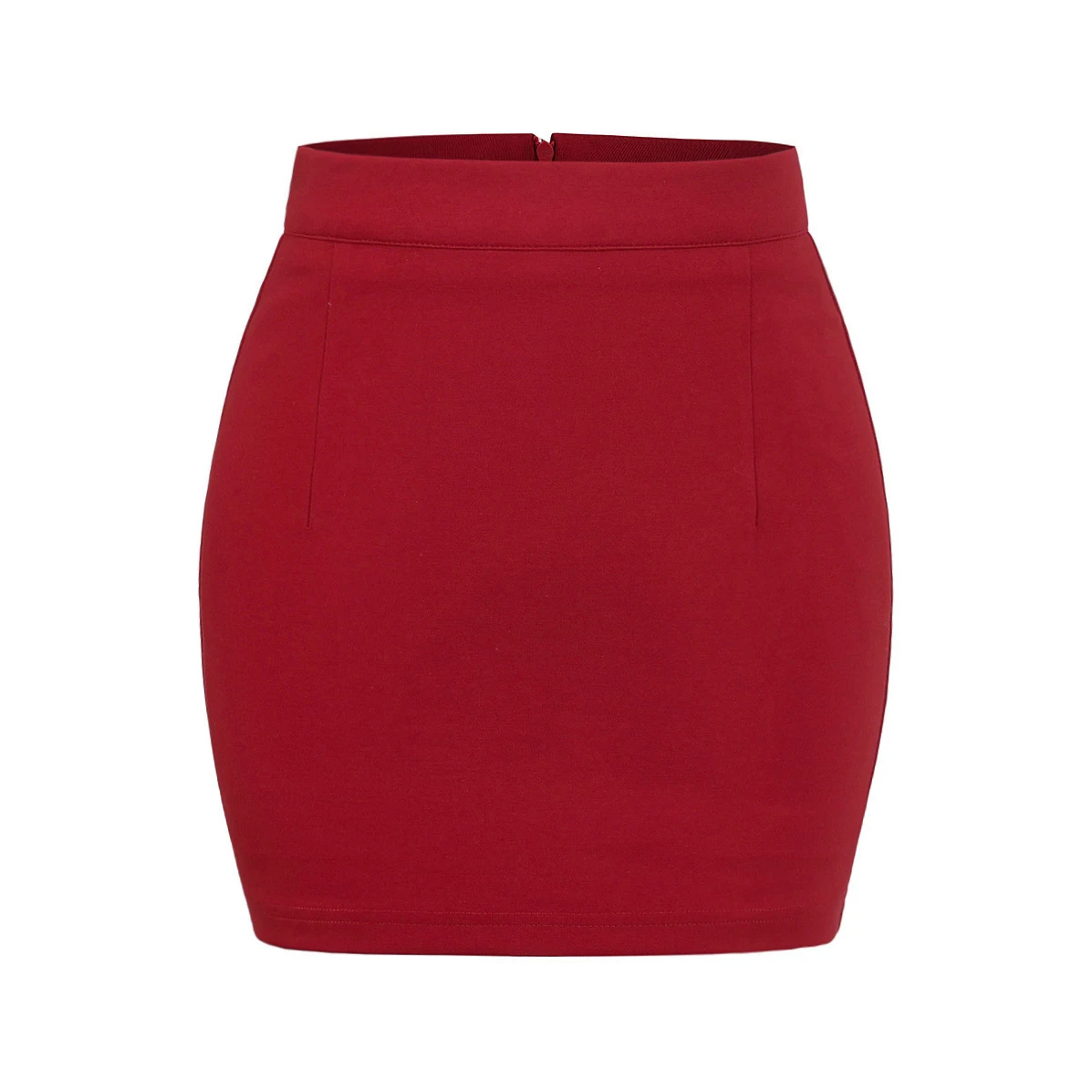 Miniröcke für Bürodame, figurbetonte Röcke für Damen, elegant, kausal, solide Röcke mit hoher Taille, figurbetonte Röcke für Damen mit Shorts