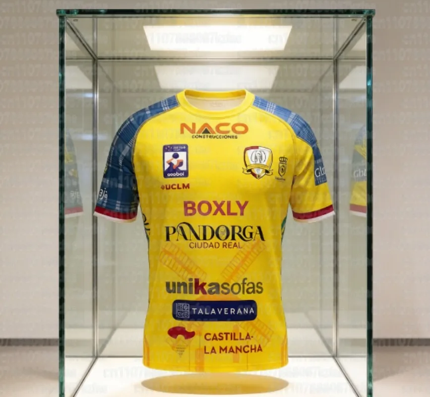 BM Caserío Ciudad Real 2026 New Arrival Spain Handball Jersey 3D Print T-Shirt Home Away Adult KIDs Unisex Euro FamilyMatching