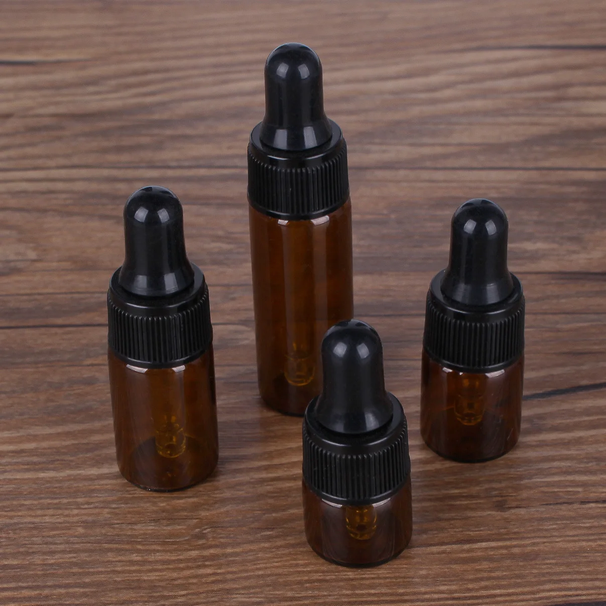 20/50/100 Stuks 1Ml/2Ml/3Ml/5Ml Mini Amber Glas druppelflesje Met Pipet Glazen Pipet Aromatherapie Esstenial Olie Fles