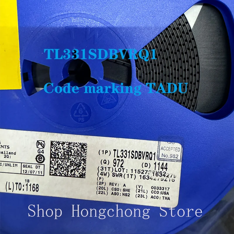 

New Original TL331SDBVRQ1 TL331SDBVR TL331 TADU Code marking SOT23-5 Automotive chip TI Electronic components IC