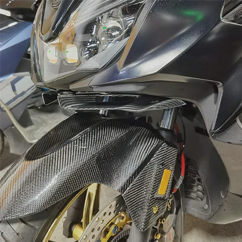 For Honda Forza 350 2021 2022 Motorcycle Front Fairing Winglets Aerodynamic Wing Side Wings Spoiler Accessories