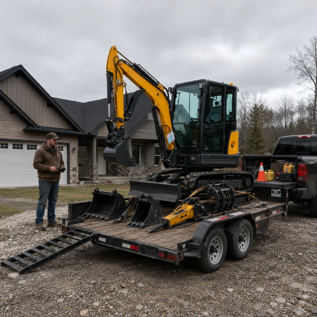 Custom 3.5 Ton Hydraulic Mini Excavator for Orchard Land Preparation CE Euro 5 Crawler Digger System