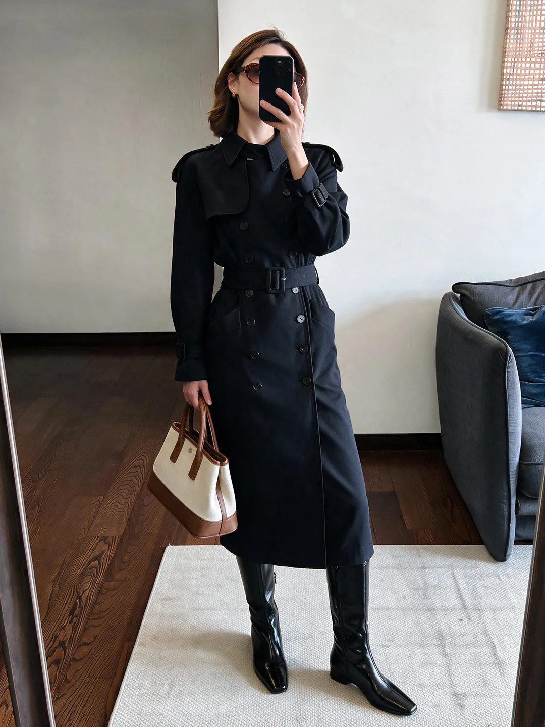 Fashionable Commute Set Women's Slim Fit Short Coat Dress Two Piece Suit Autumn Style Korean Casual Wear to Work Outfit