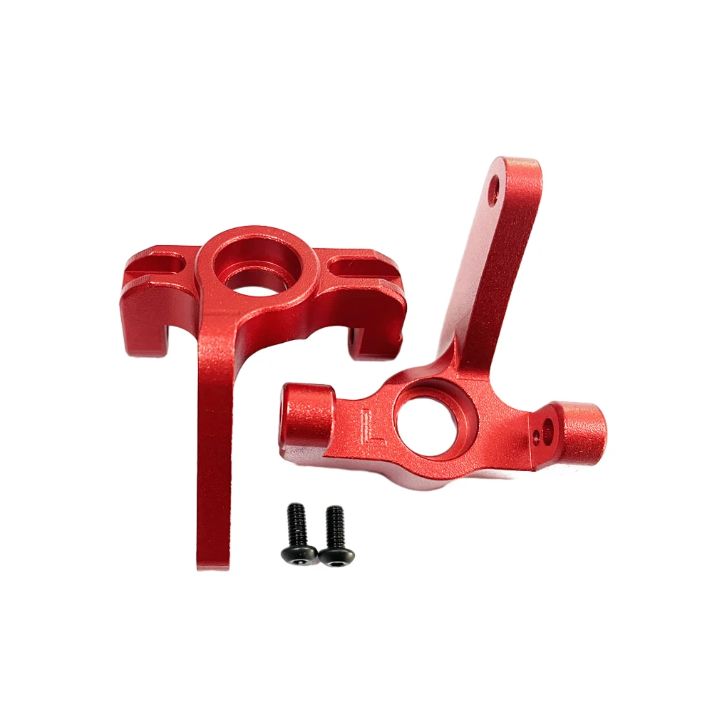 

RCGOFOLLOW 2Pcs Aluminum Alloy Steering Hub Carrier For 1/10 RC Crawler LOSI 2WD 22S Camaro Truck Car Upgrade Parts