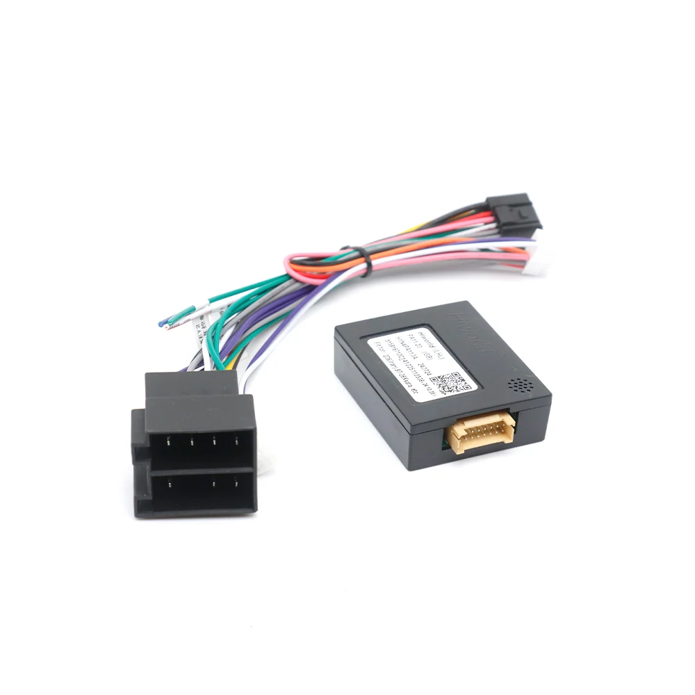 Car 16pin Wiring Harness Adapter Canbus Box Decoder for Peugeot 206 207 307 2001-2009 Android Radio Power Cable