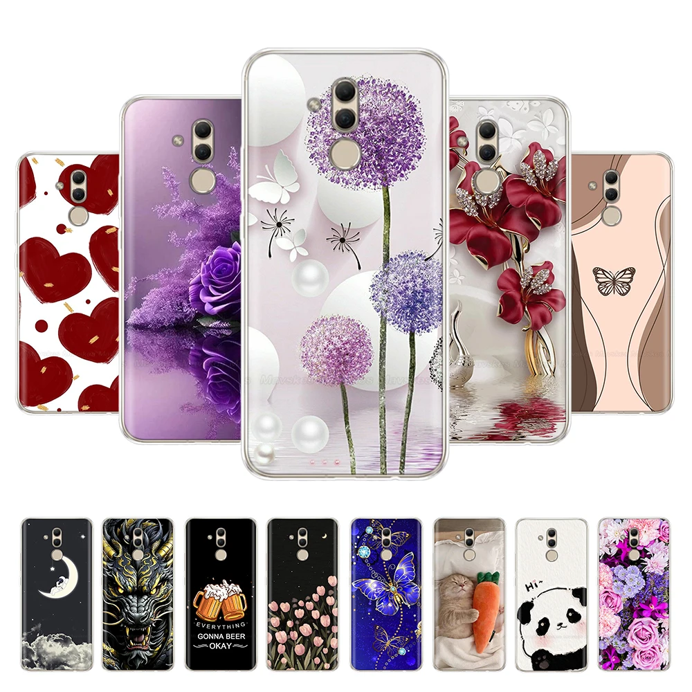 Para Huawei Mate 20 Lite funda de silicona suave a prueba de golpes funda trasera para Huawei Mate 20 Pro Fundas mate20 Fundas